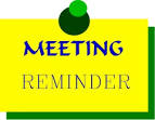 Meeting reminder